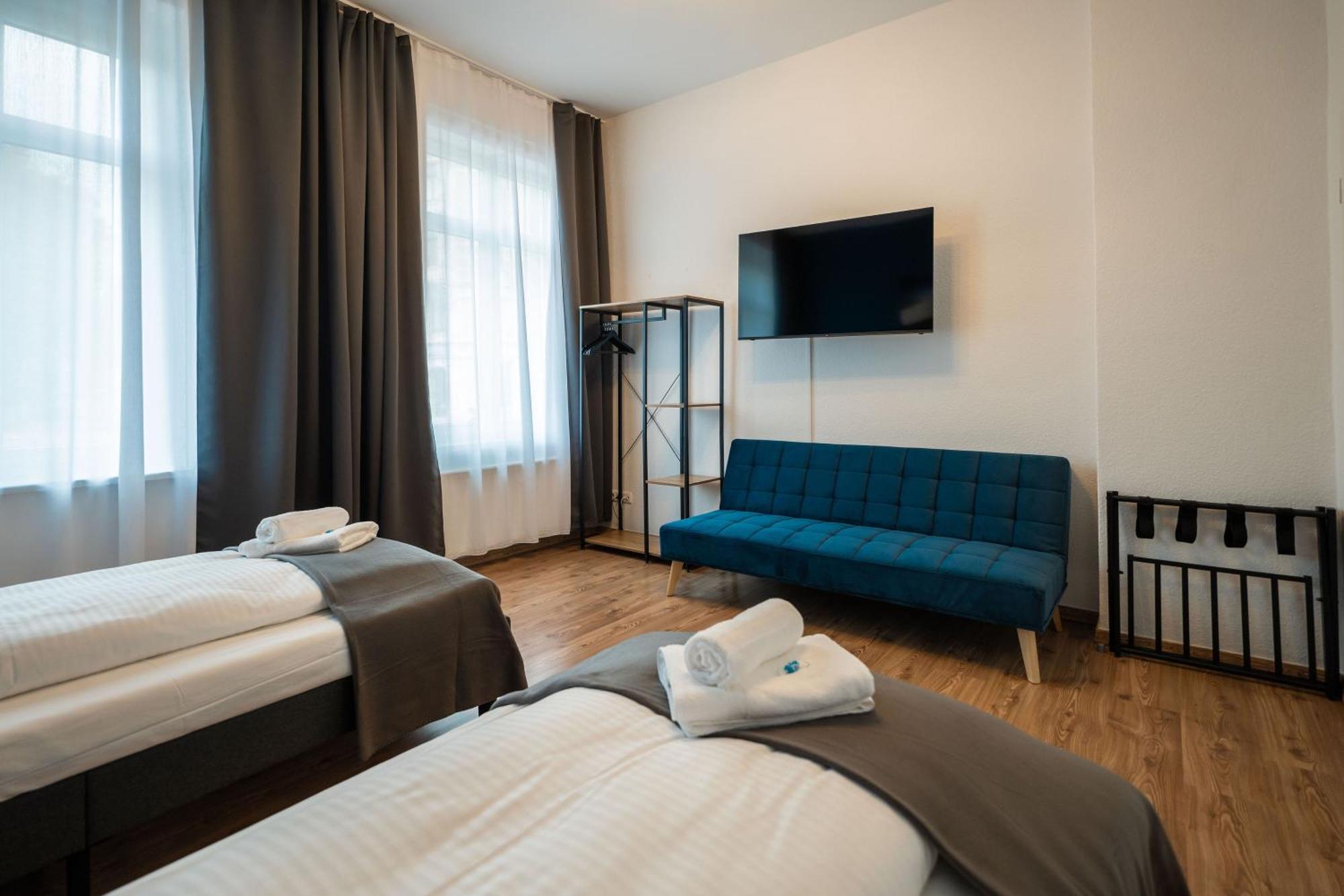 T21 - Apartment Direkt Im Zentrum Mit Parkplatz Chemnitz Buitenkant foto
