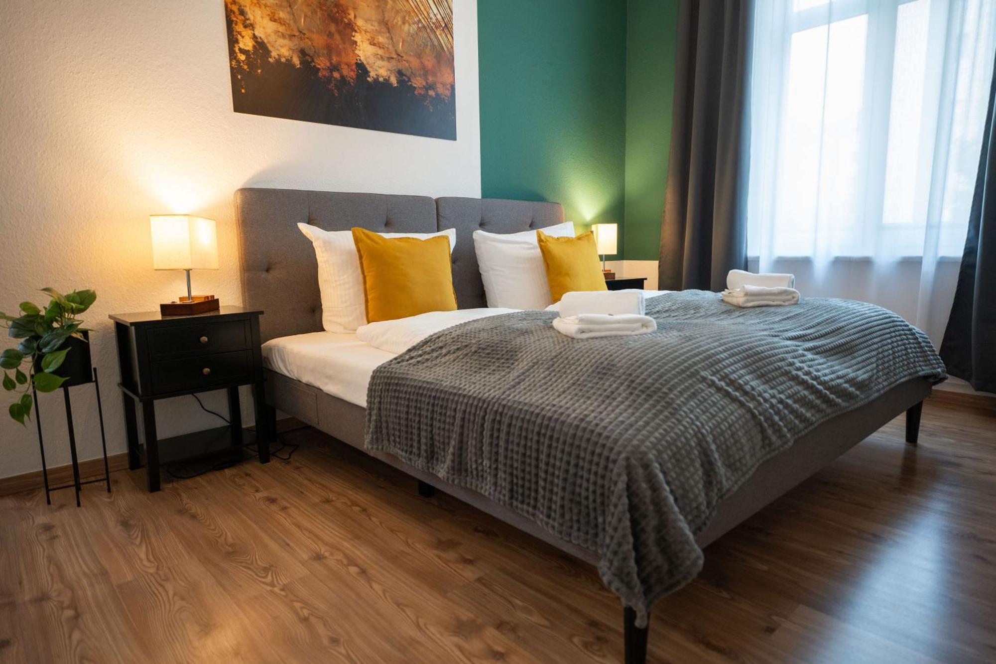 T21 - Apartment Direkt Im Zentrum Mit Parkplatz Chemnitz Buitenkant foto