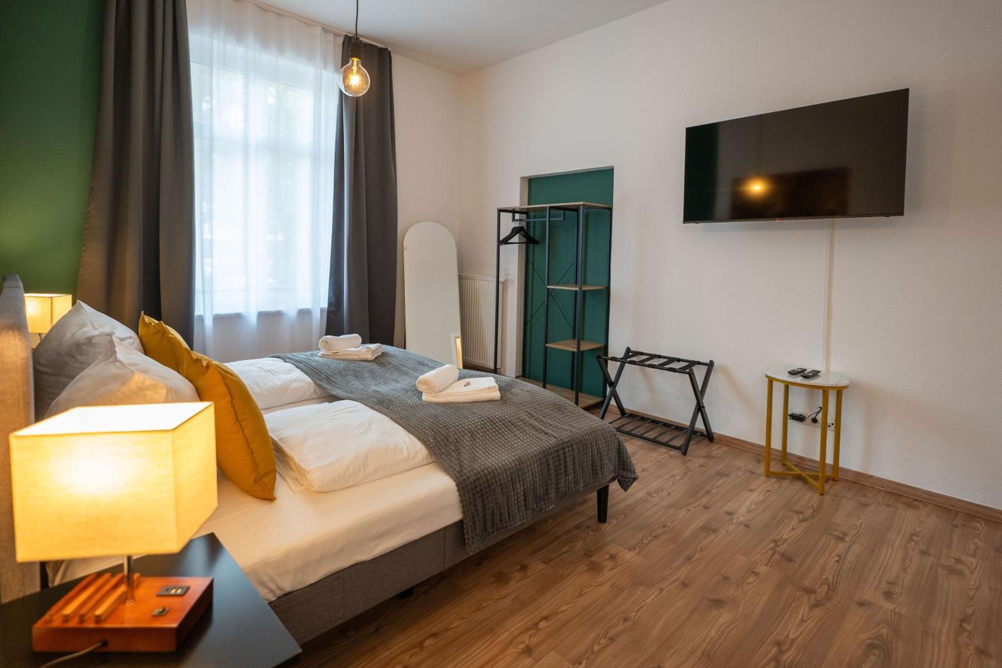 T21 - Apartment Direkt Im Zentrum Mit Parkplatz Chemnitz Buitenkant foto